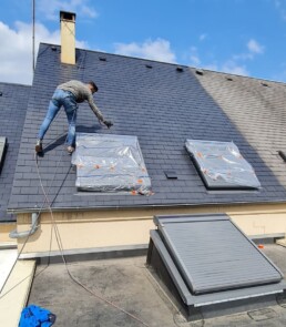 pose fenetre de toit velux le mans